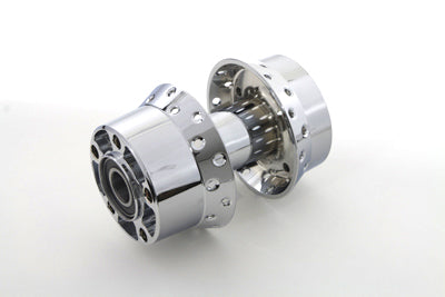Chrome Rear Wheel Hub 25mm Bearings