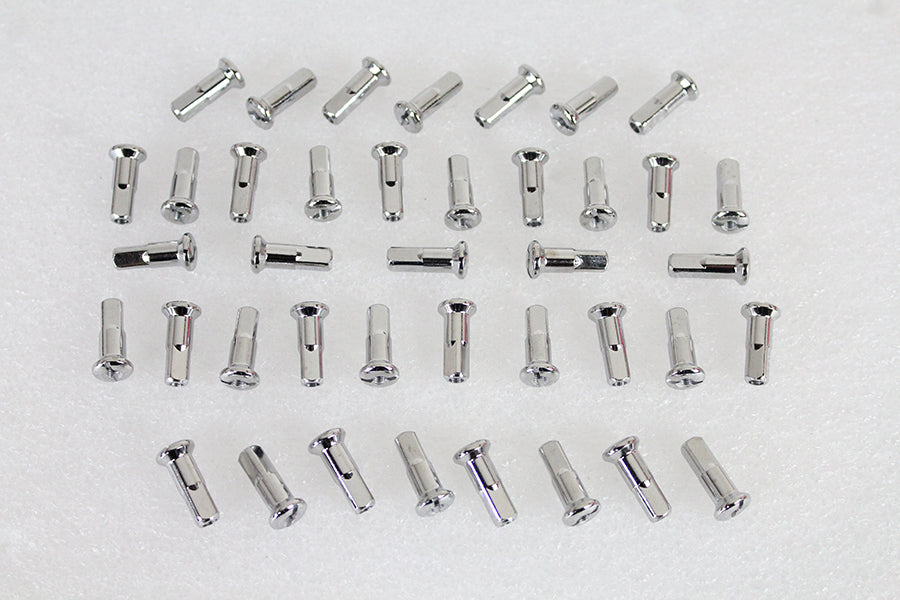 Spoke 40 Piece Stainless Steel Nipple Set