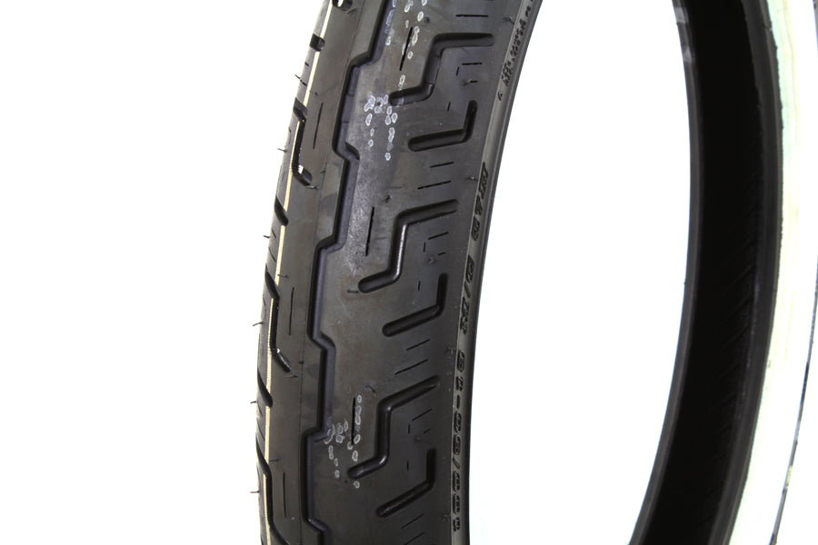 Dunlop D401 100/90H X 19 Front Wide Whitewall Tire