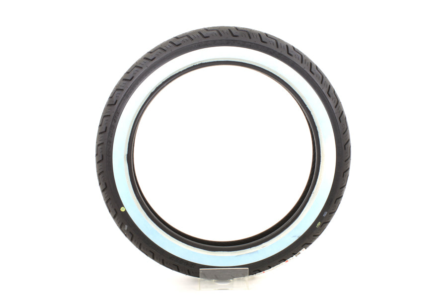 Dunlop D401 100/90H X 19 Front Wide Whitewall Tire