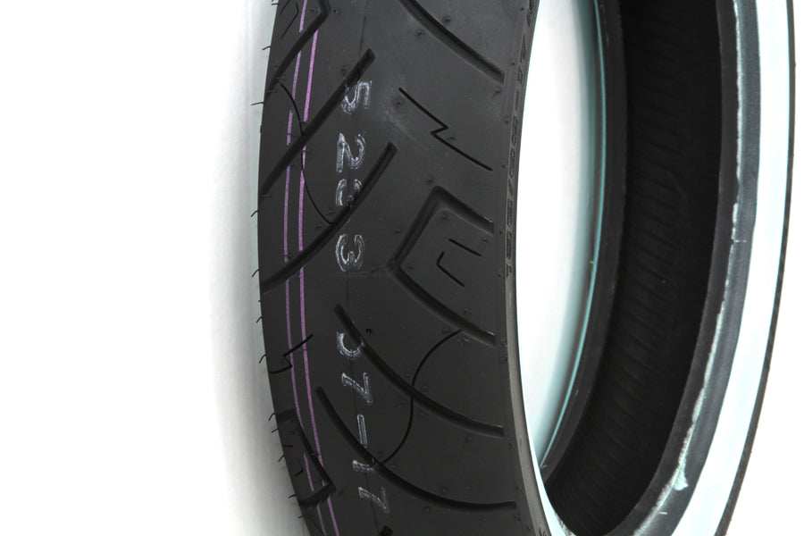Shinko SR777 130/80H x 17 Whitewall Front Tire