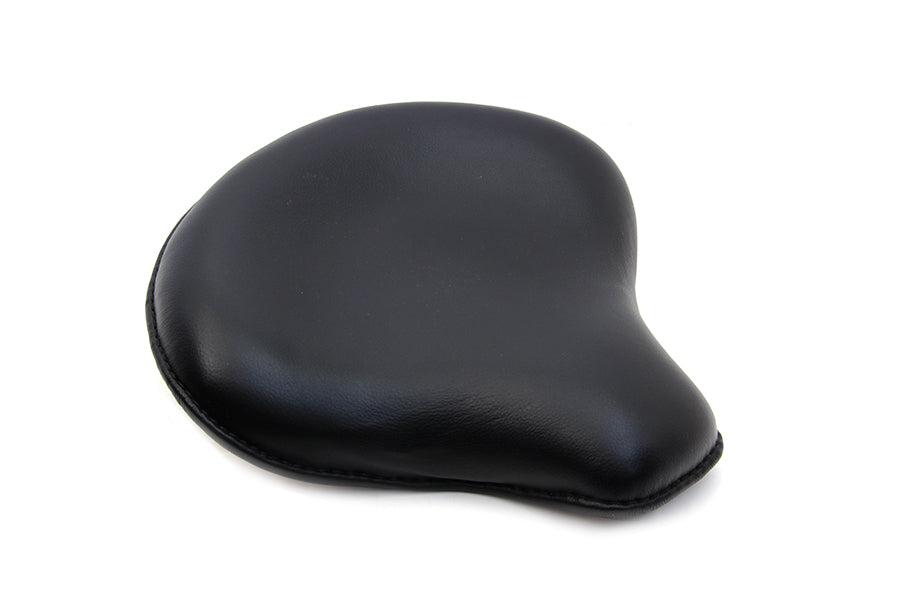 Black Leather Solo Seat