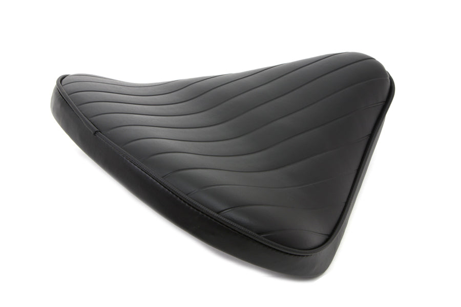 Black Tuck and Roll Solo Seat Large