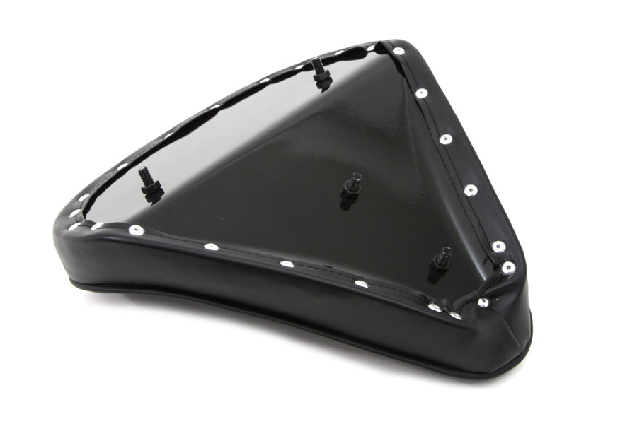 Black Tuck and Roll Solo Seat Large