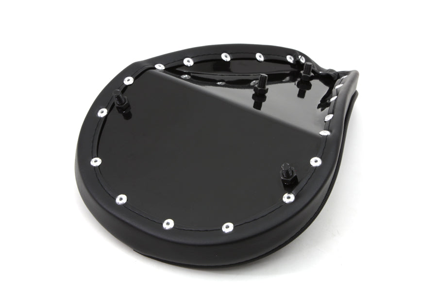 Black Smooth Solo Seat Small