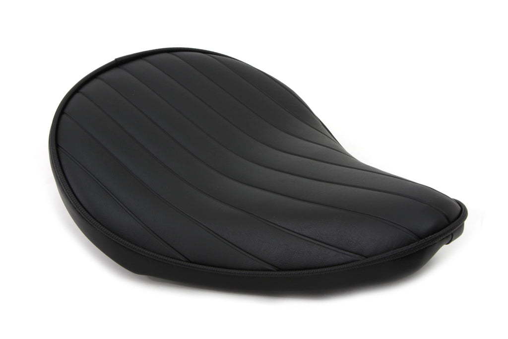 Black Tuck and Roll Solo Seat Small