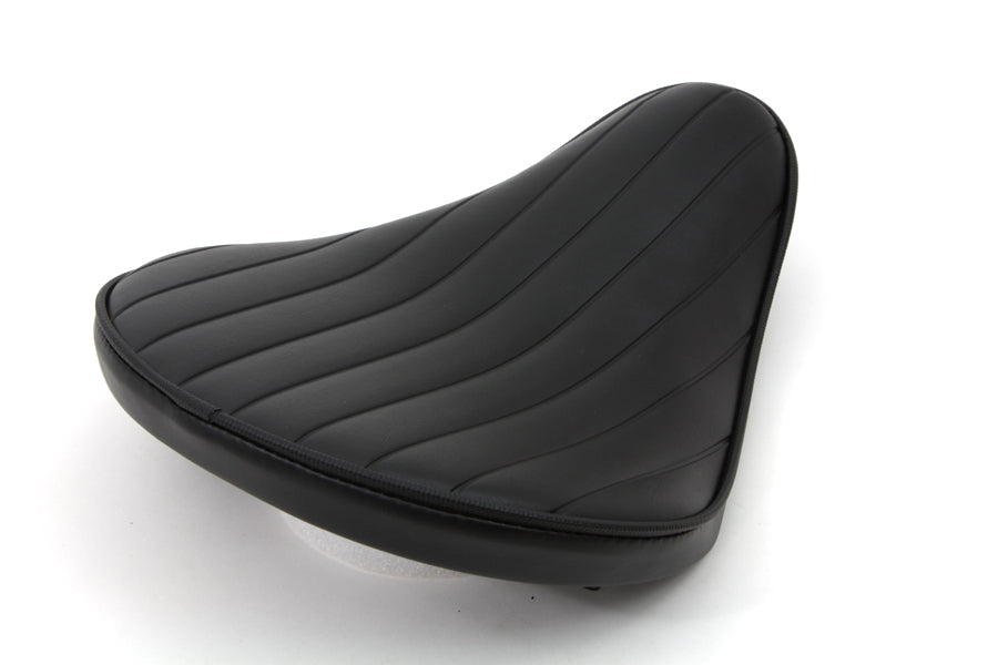 Black Tuck and Roll Solo Seat Small