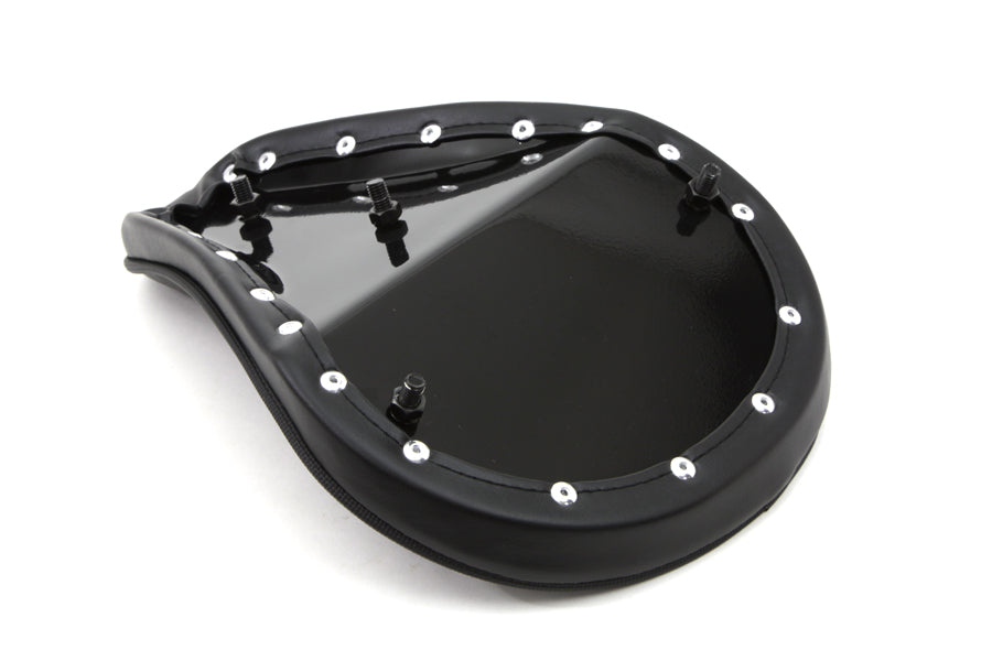 Black Tuck and Roll Solo Seat Small