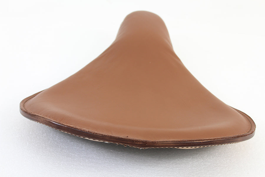 Brown Leather Velo Racer Solo Seat