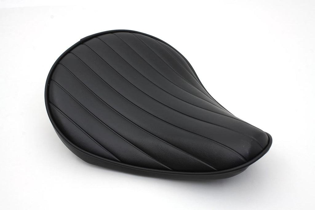 Black Tuck and Roll Solo Seat Small
