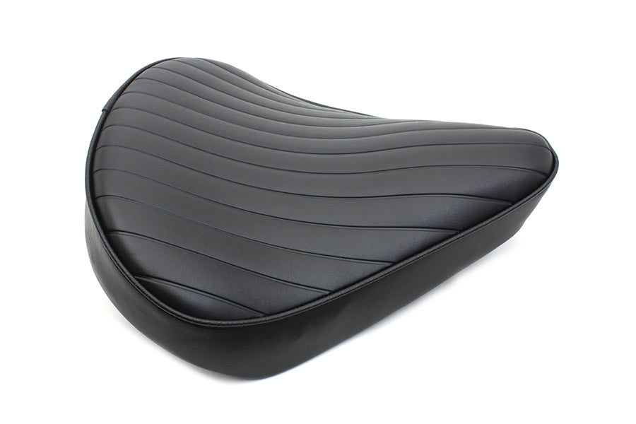 Black Tuck and Roll Solo Seat Large