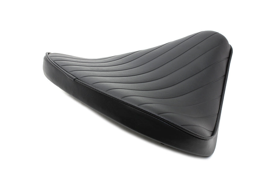 Black Tuck and Roll Solo Seat Large