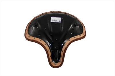 Corbin Gentry Brown Leather Deluxe Solo Seat without Skirt
