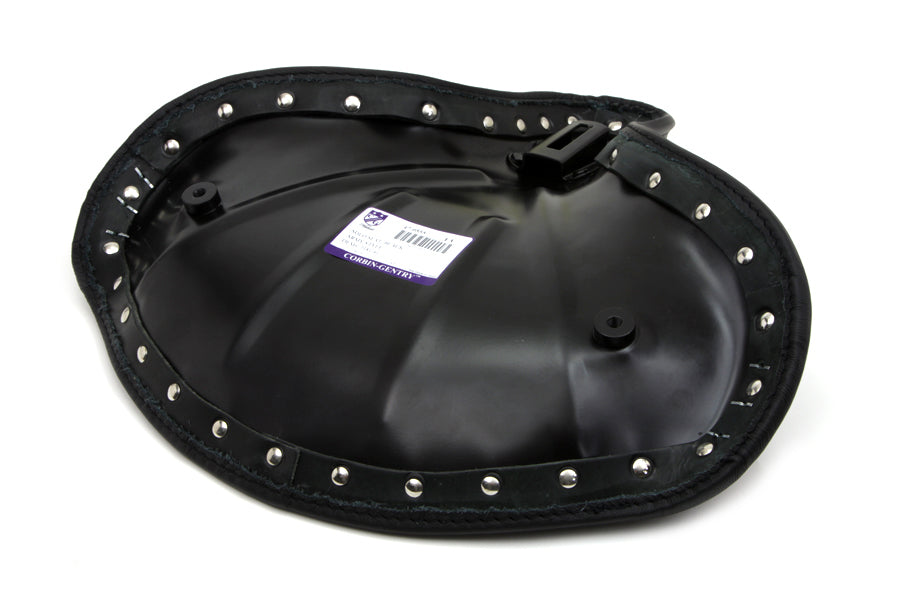 Black Leather Replica Army Solo Seat