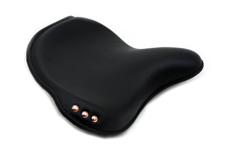 Black Leather Replica Army Solo Seat