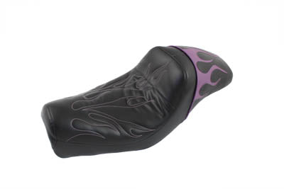 Gunfighter Seat Purple Flame Style