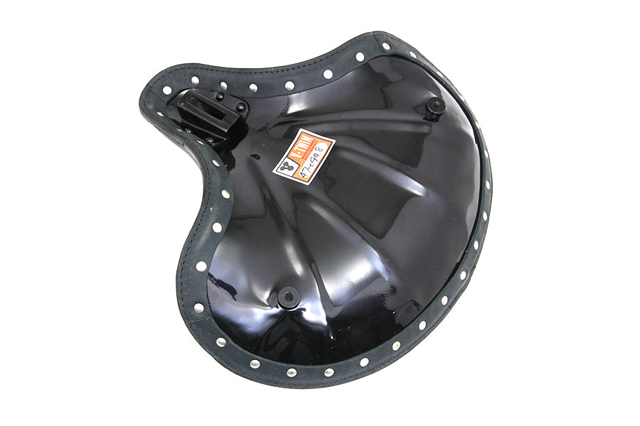 Corbin Gentry Black Leather Thin Solo Seat