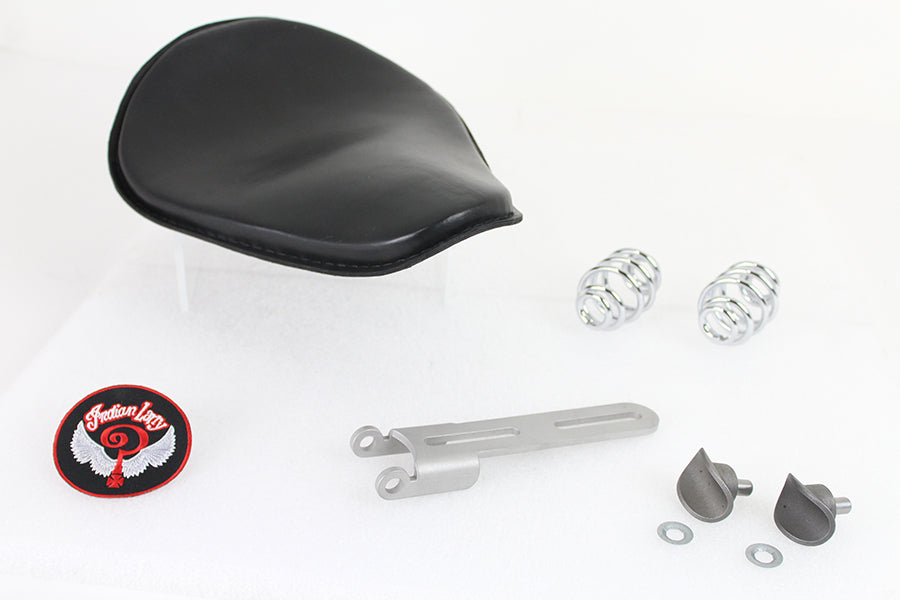 Indian Larry Style Solo Seat Kit Black