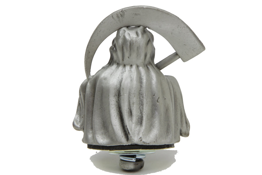 Grim Reaper Front Fender Top Ornament Silver