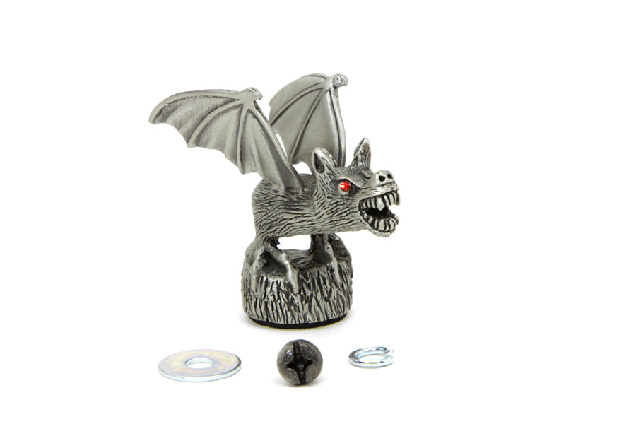 Bat Front Fender Tip Ornament Chrome