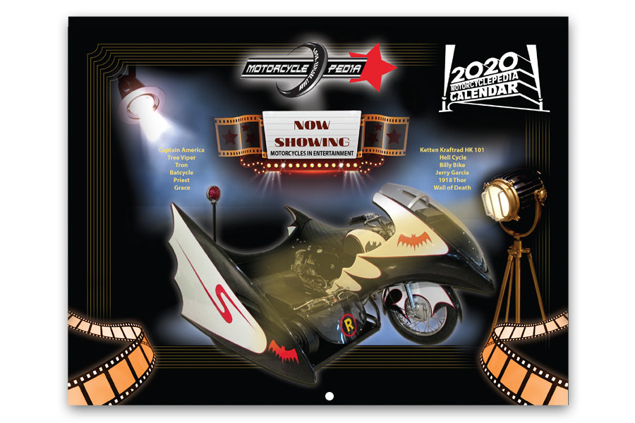 Motorcyclepedia Museum 2020 Calendar