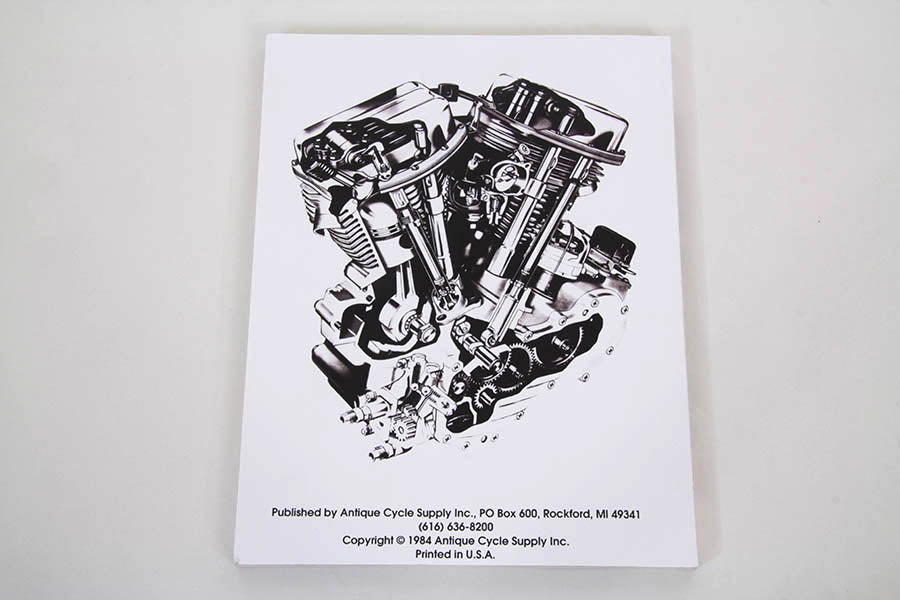 Spare Parts Book for 1958-1968 Big Twin