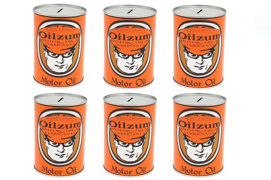 Oilzum Oil Can Coin Bank Set