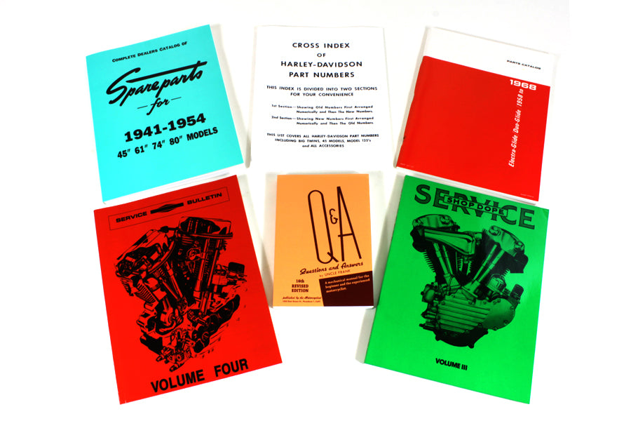 Factory Style Manual Set for Panheads