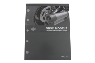 Factory Spare Parts Book for 2007 VRSC