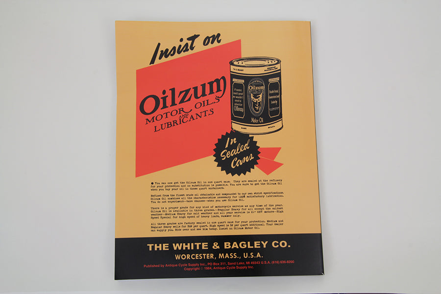 Spare Parts Book for 1930-1941
