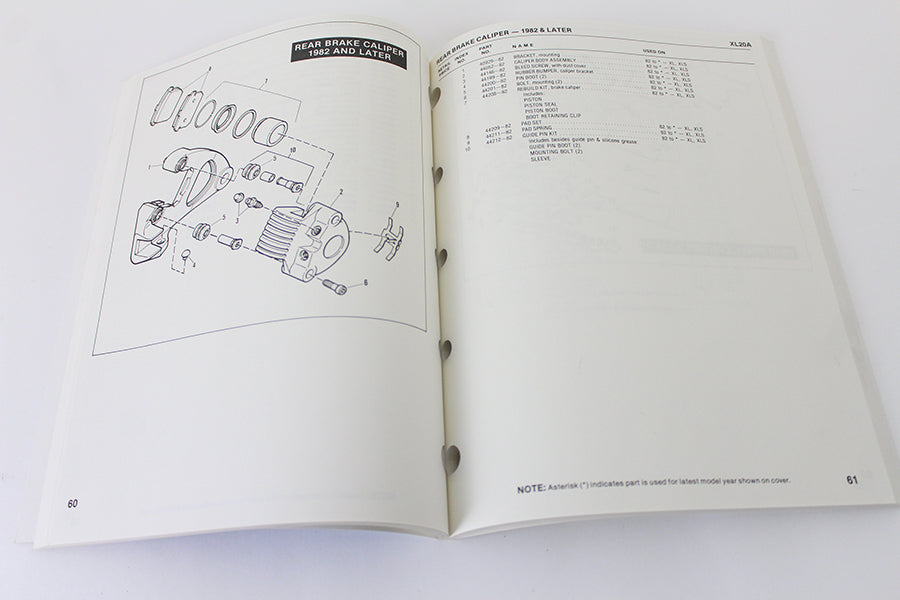 UPDATE: 1979-1982 XL Parts Manual
