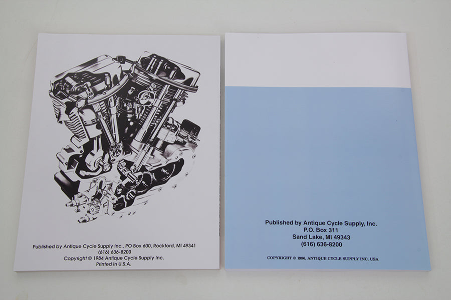 Factory Style Manual Set for Big Twin