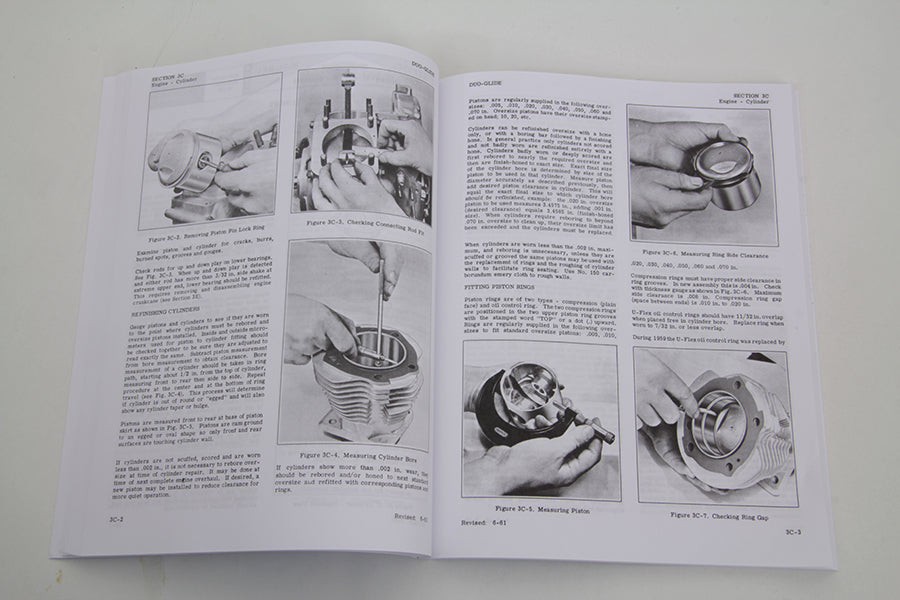 Factory Style Manual Set for Big Twin