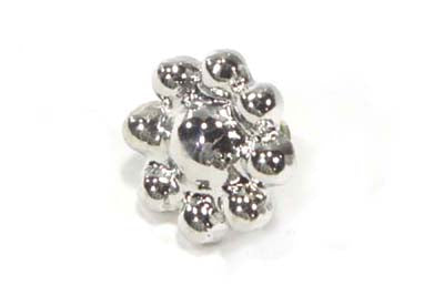 Flower Seat Decoration Chrome