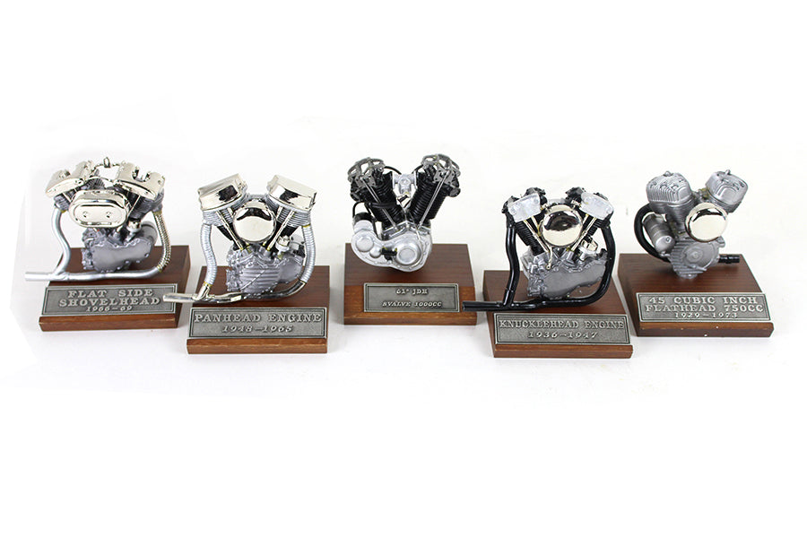 Pewter Motor Model Set