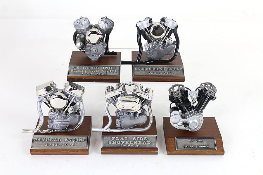 Pewter Motor Model Set