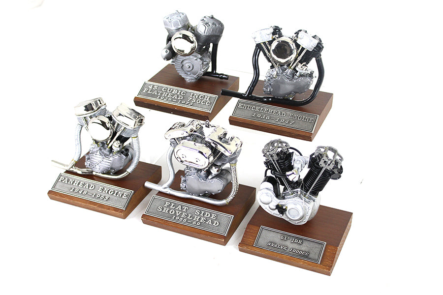 Pewter Motor Model Set