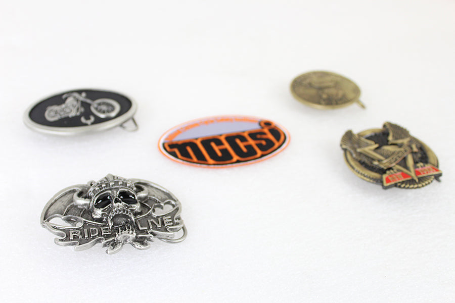 V-Twin Chopper Series Belt Buckle Set