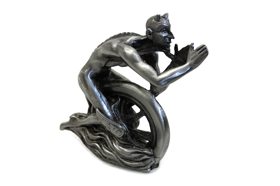 Devil and Wheel Fender Ornament