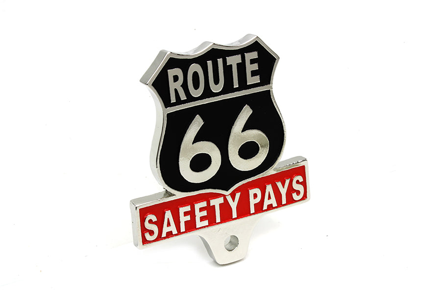 Route 66 License Plate Topper
