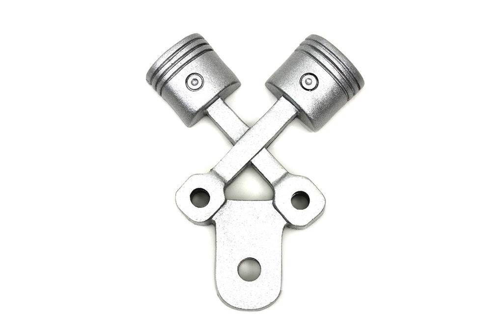 Piston License Plate Topper