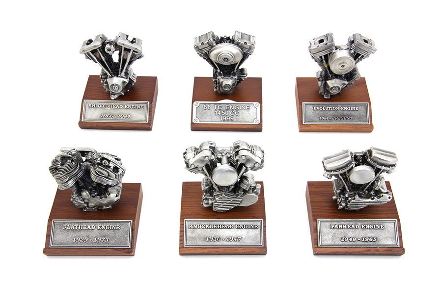 Pewter Motor Model Set
