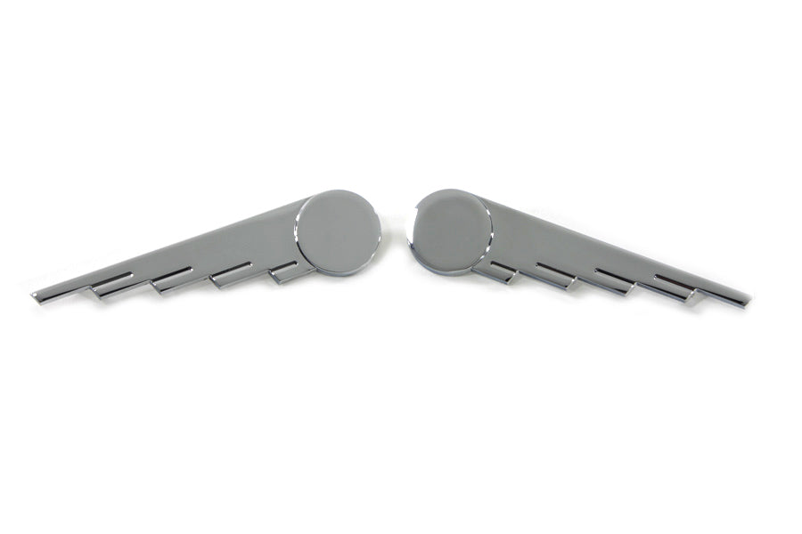 Chrome Speed Wing Emblem Set