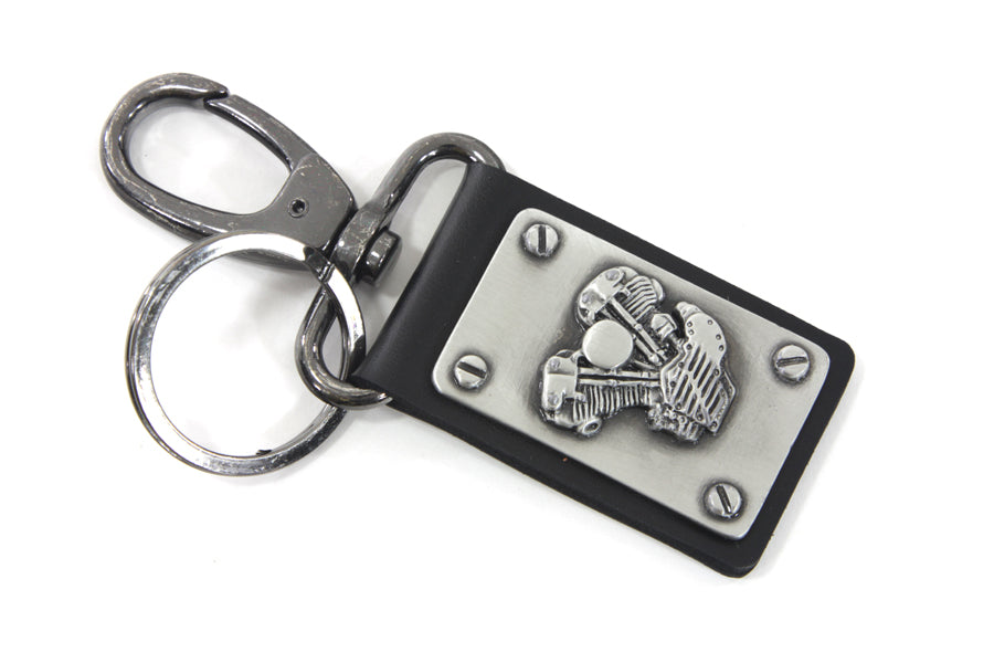 Knucklehead Motor Keychain