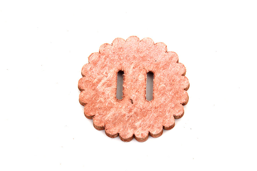 Natural Leather Concho Rosette 2