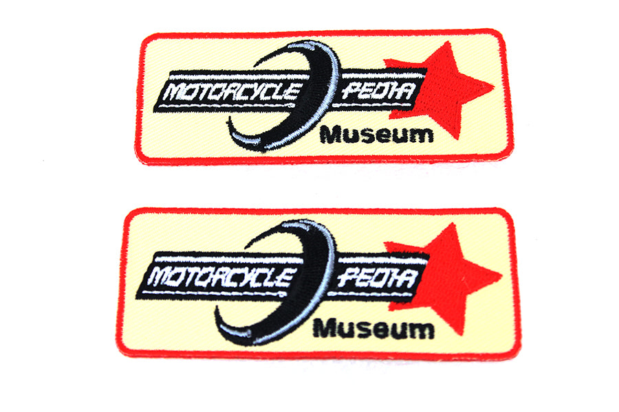 Motoryclepedia Museum Patch Set