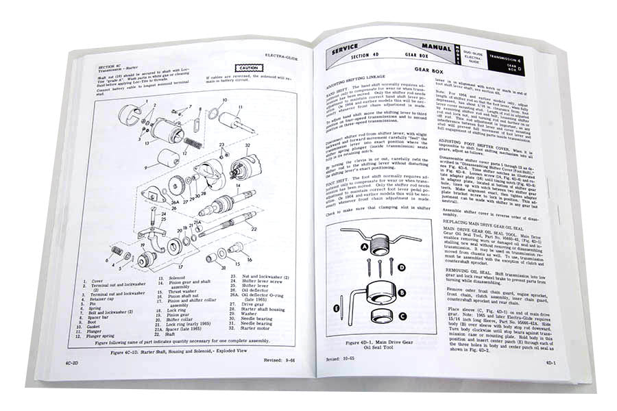 Factory Service Manual for 1959-1969 FL