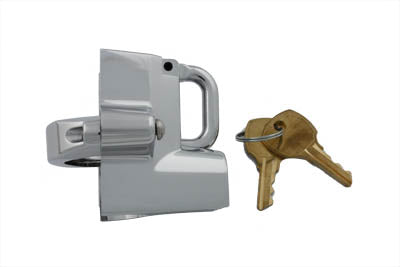 Chrome Helmet Lock