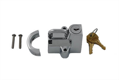 Chrome Helmet Lock