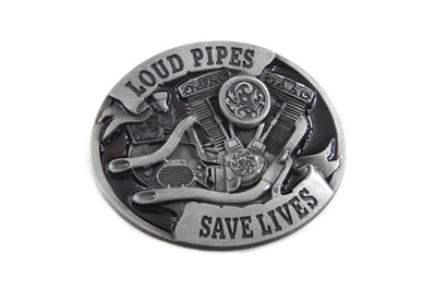 Loud Pipes Belt Buckle
